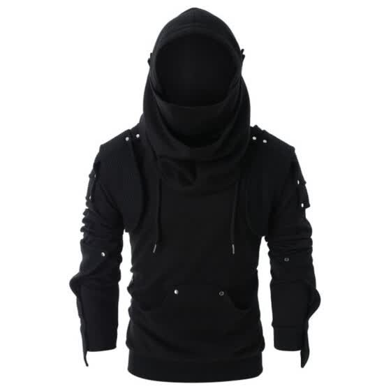 men's hoodie retro elbows