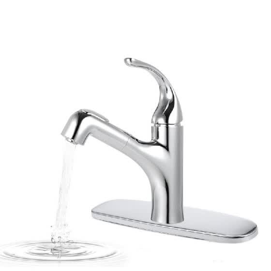 Shop Bar Sink Faucet Single Hole Single Handle Pull Out Sprayer