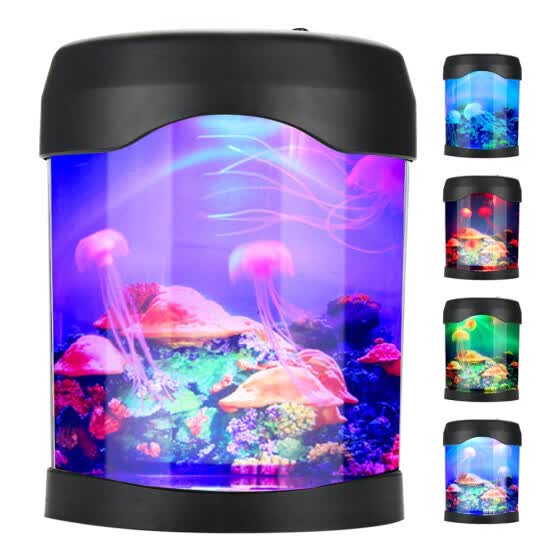 Shop Greensen Usb Aquarium Light Desk Mini Fish Tank Mood Led