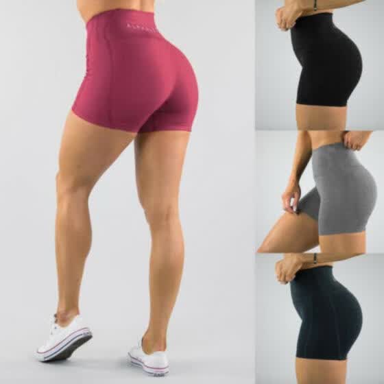compression yoga shorts