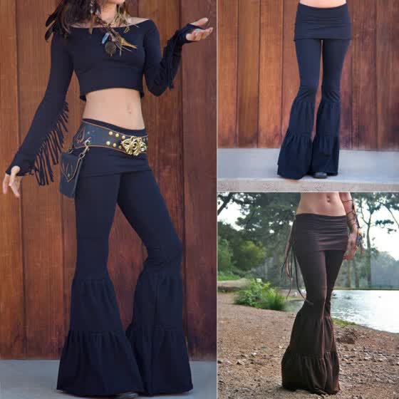 flared pants hippie