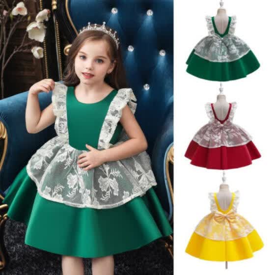 christmas flower girl dresses