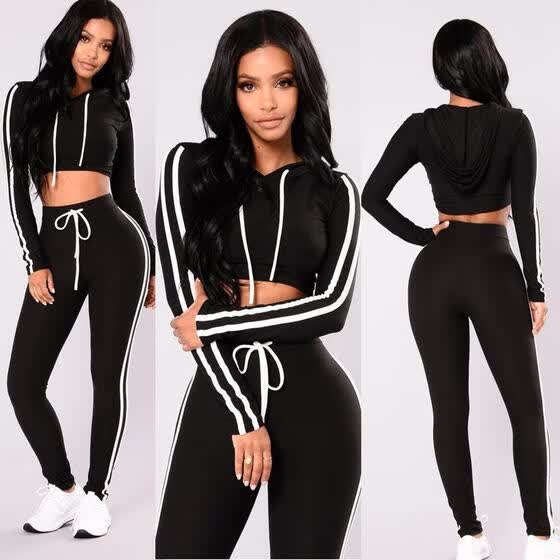 track pants and tops