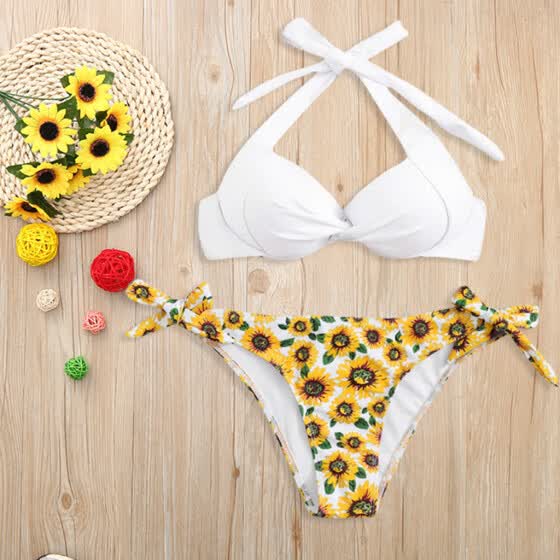 sunflower bikini set