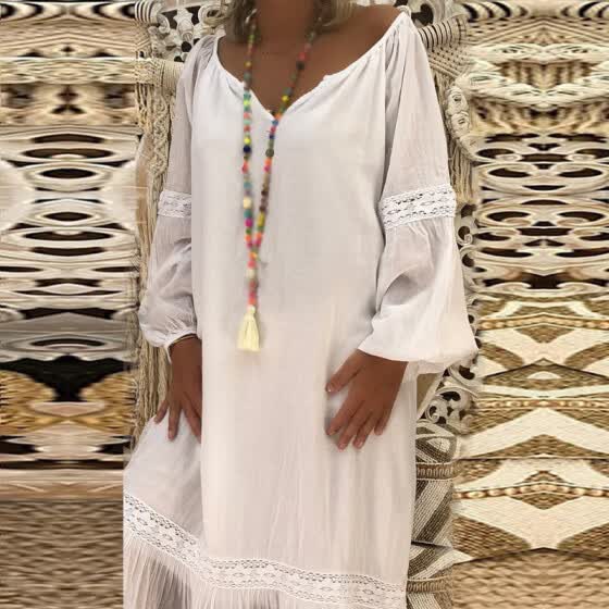 plus size beach kaftan