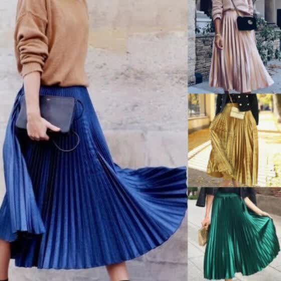 loose maxi skirt