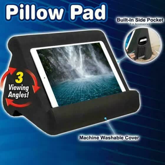 Shop Multi Angle Soft Pillow Lap Stand For Ipad Tablet Ereaders
