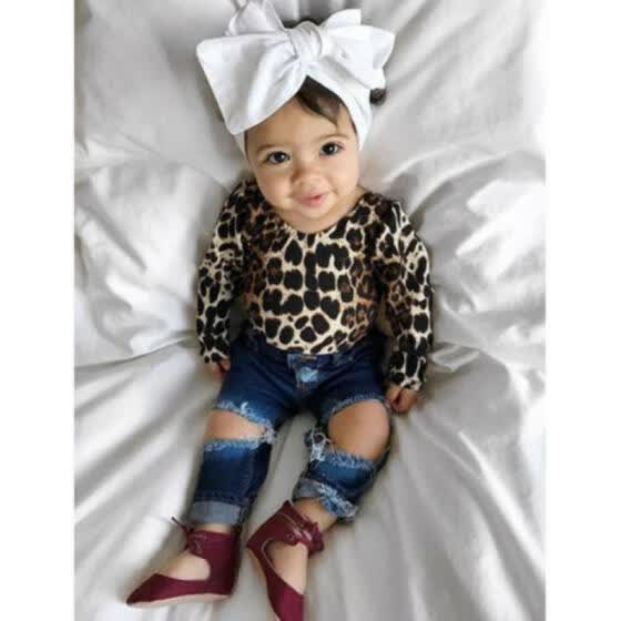 leopard dress baby girl