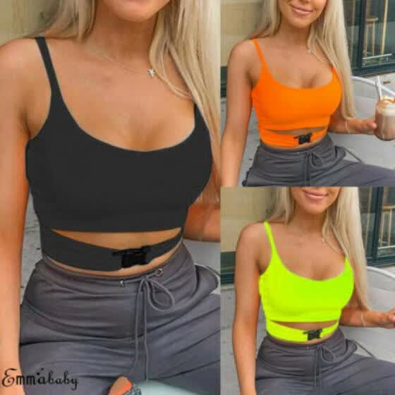 buckle bralette top