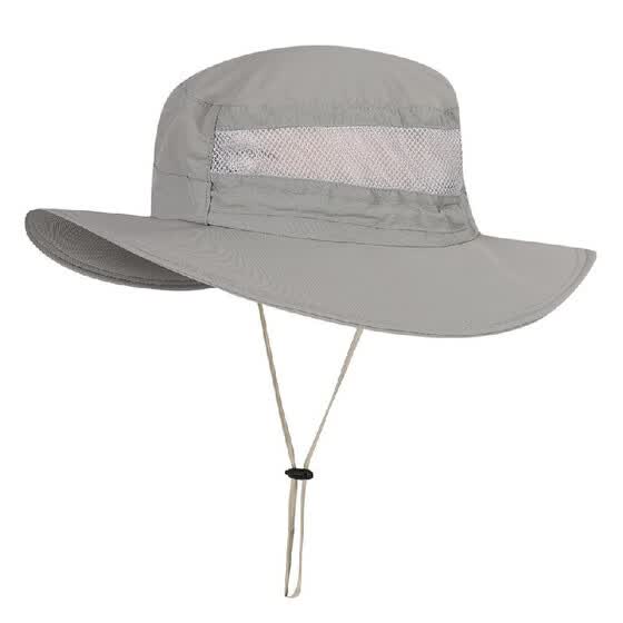 mesh fishing hat