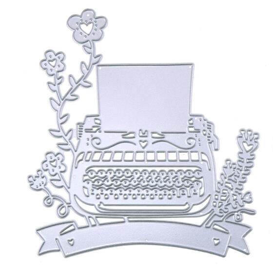 Gear Cover Metal Cutting Dies Stencil Scrapbooking Paper Card Embossing DIY