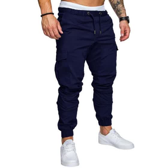 designer grey joggers