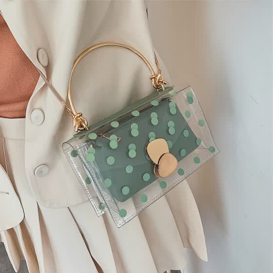 french transparent bag