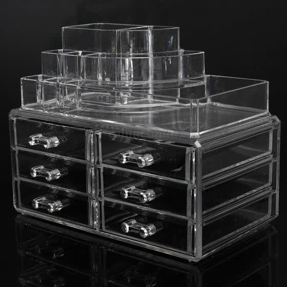 Shop Acrylic Makeup Organizer Cosmetic Storage Holder with 6