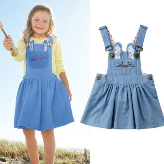 infant blue jean skirt