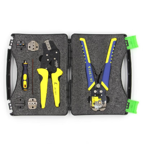 Frame Only Interchangeable Die Ratcheting Terminal Crimper Steel