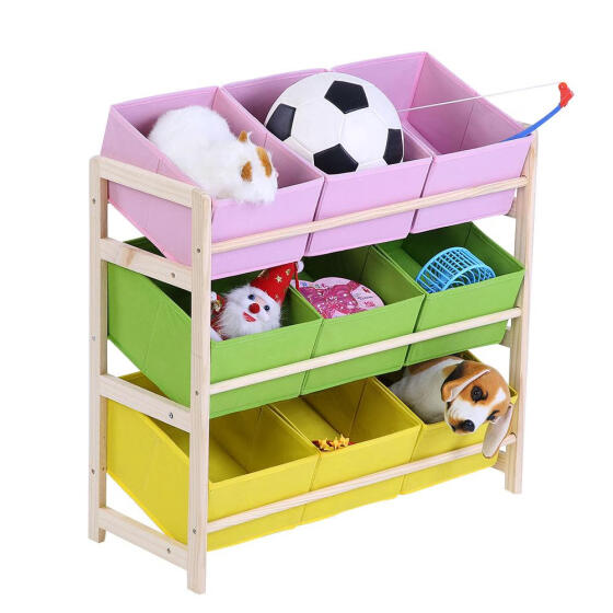kids toy storage rack