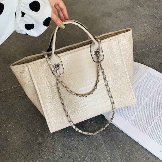 croc beach bag