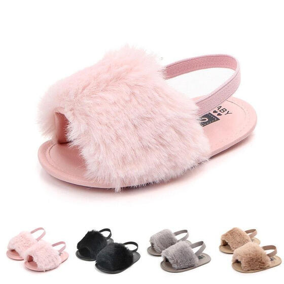Infant Baby Girl Summer Sandals Anti-slip Flip-flop Toddler Kids Shoes Prewalker