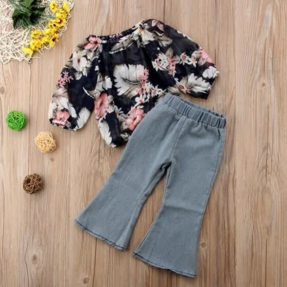 jeans pant and top for ladies