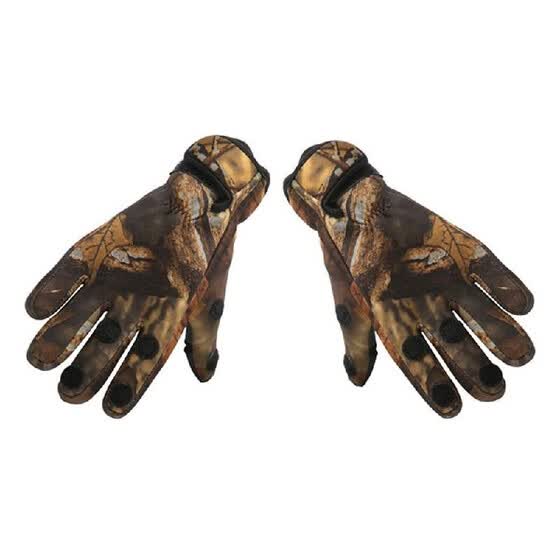 hunting and fishing gloves