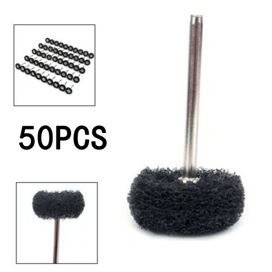 50Pcs Abrasive Buffing Polishing Wheels Abrasive Wheels For Rotary Tool 150 Grit