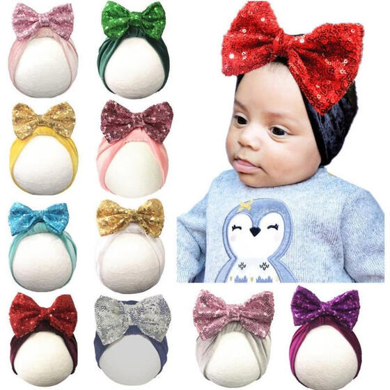Cute Kids Baby Girl Toddler Turban Knot Headband Hair Band Headwear Accessories