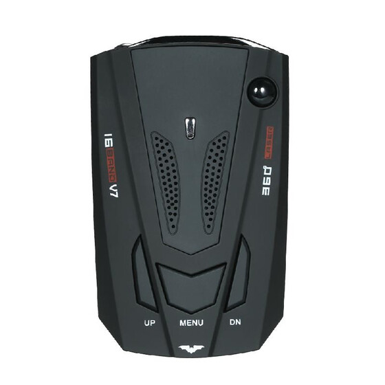 V7 360 Degrees Bands Car Radar Detector GPS Speed Police Safety Voice Alert 12V