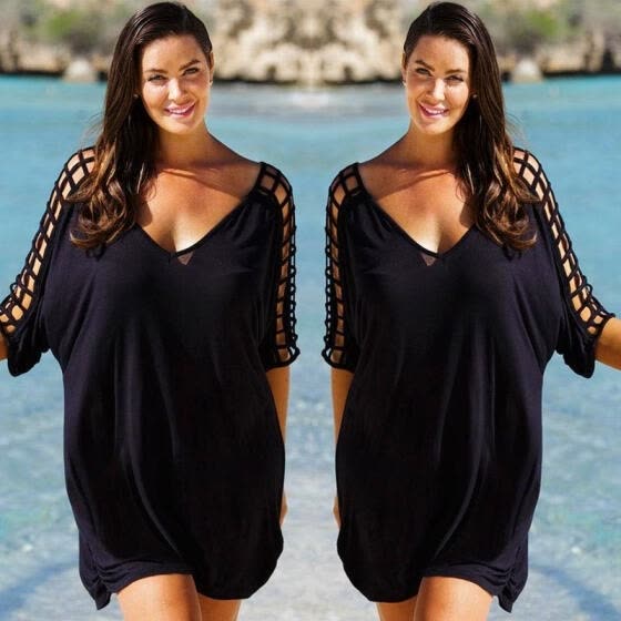 cheap plus size beach dresses