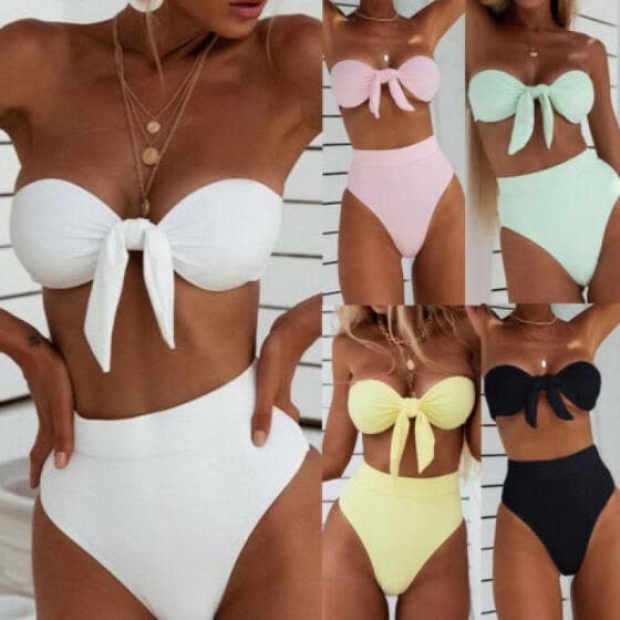 high waisted swimwear uk