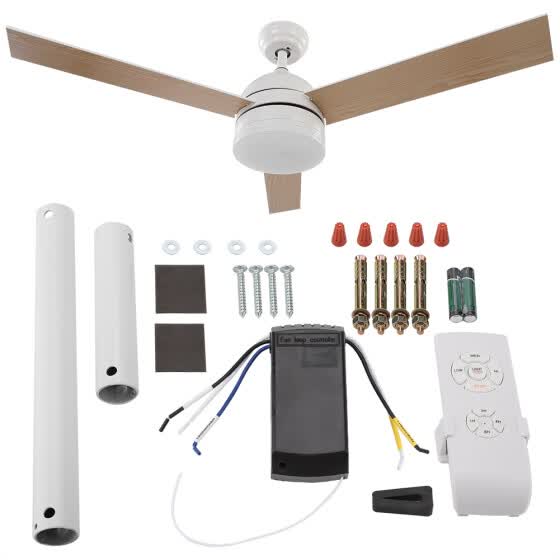 Shop 52 Blades Ceiling Fan Led Light With Remote Control 52