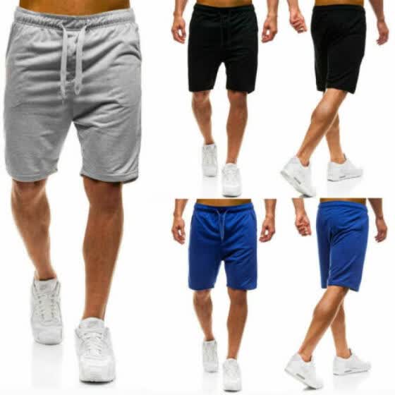 knee length sweat shorts