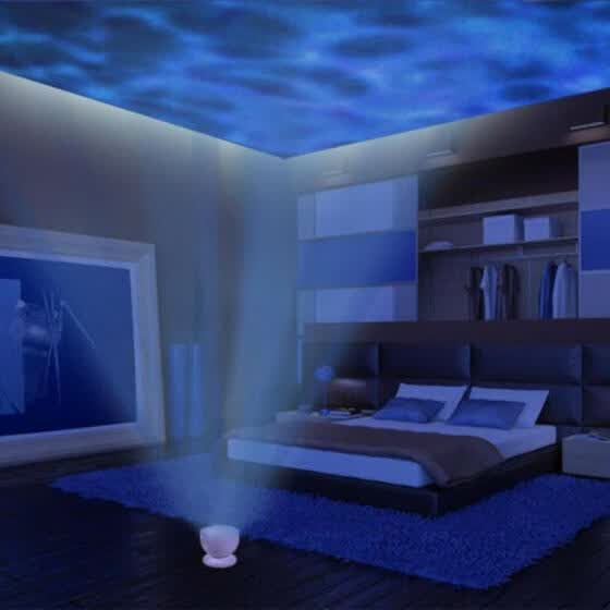Shop Au Amazing Led Ocean Sea Daren Wave Night Light Projector