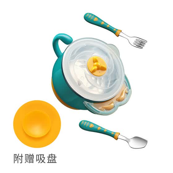 baby food bowls and spoons