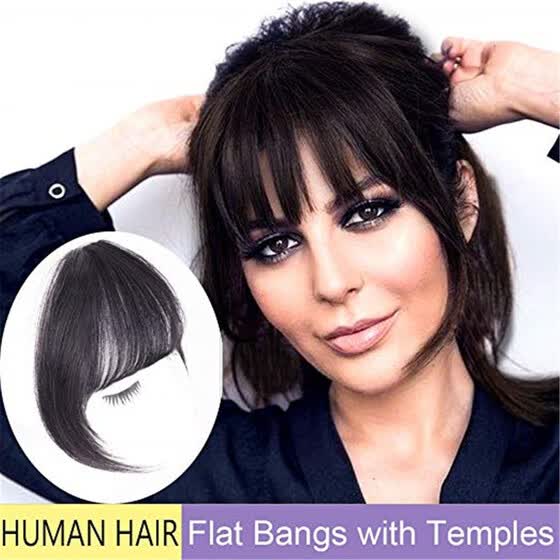 Shop Follure High Temperature Wire Extension Natural Black Wig