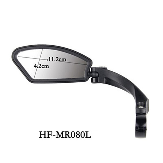 1pcs Universal Adjustable Handlebar Glass Rear View Mirror for Road Bike Bicycle