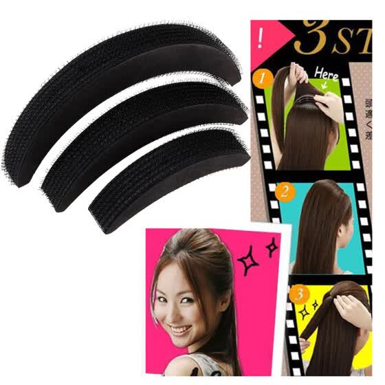 Shop Follure 3pcs Hair Volume Increase Puff Sponge Pad Bump Up