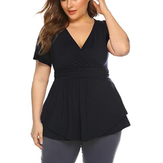 plus size summer blouses