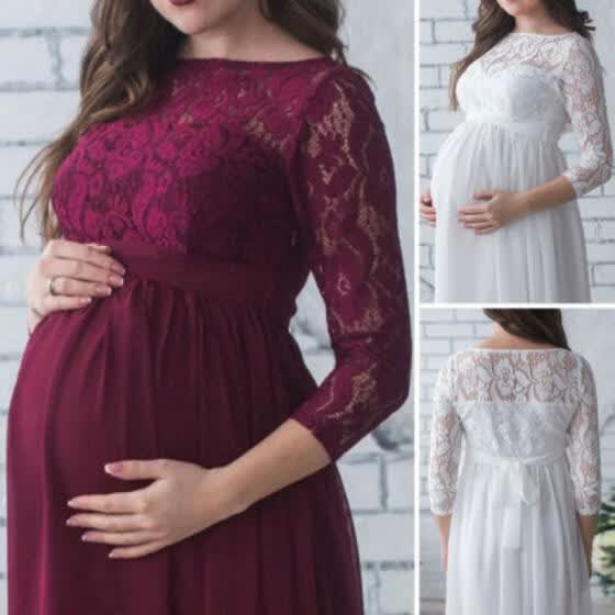 womens maternity maxi dress