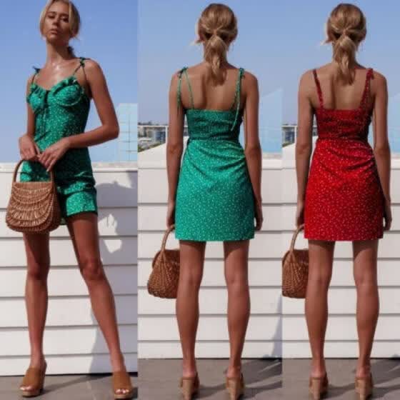 turquoise sundress short