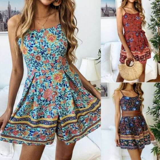 romper with shorts and dress