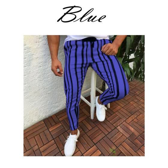 mens skinny striped pants