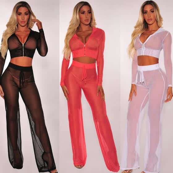 crop top tracksuit set