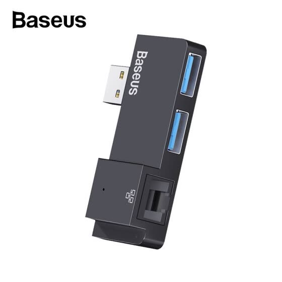 Baseus Multifunctional HUB for Surface Pro microsoft expand USB A to RJ45*1 and USB3.0*2 black