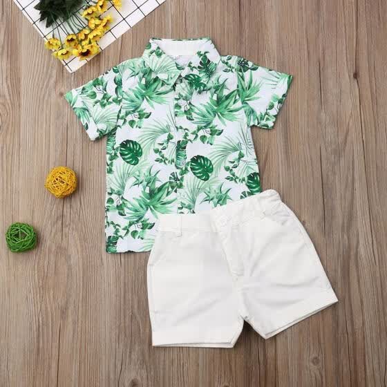 baby green shorts