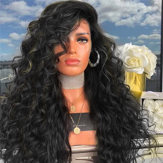 Shop Follure Girl Gradient Natural Brown Party Wig Long Full
