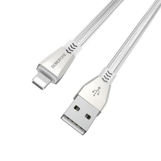 Shop Borofone Bu2 2 4a Fast Charge Cable Tangle Free Flat Micro