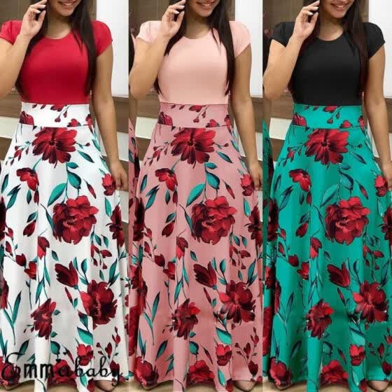 ladies floral maxi dresses