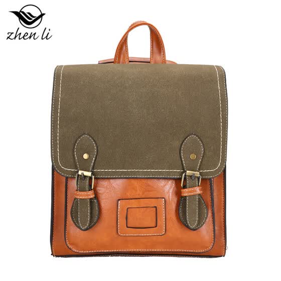 leather college bag for girls