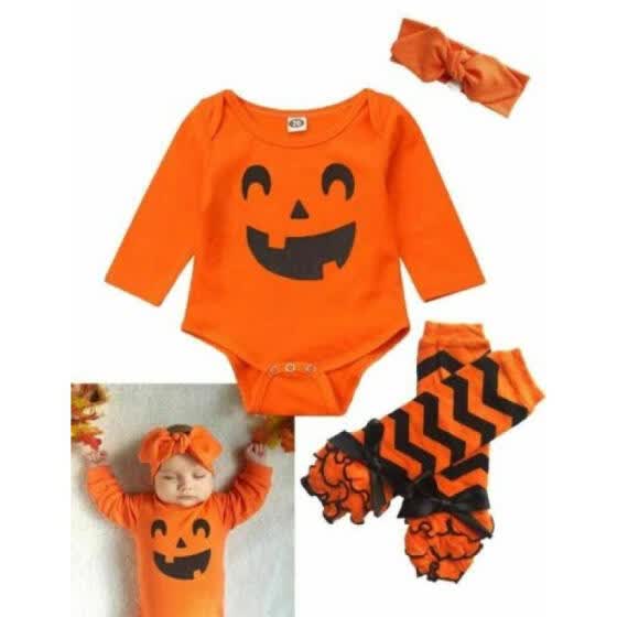 halloween romper baby boy